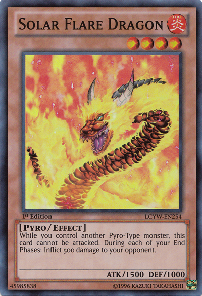 Solar Flare Dragon [LCYW-EN254] Super Rare | Anubis Games and Hobby