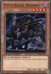 Pitch-Black Warwolf [SBCB-EN178] Common | Anubis Games and Hobby