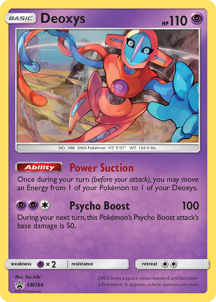 Deoxys (SM164) [Sun & Moon: Black Star Promos] | Anubis Games and Hobby