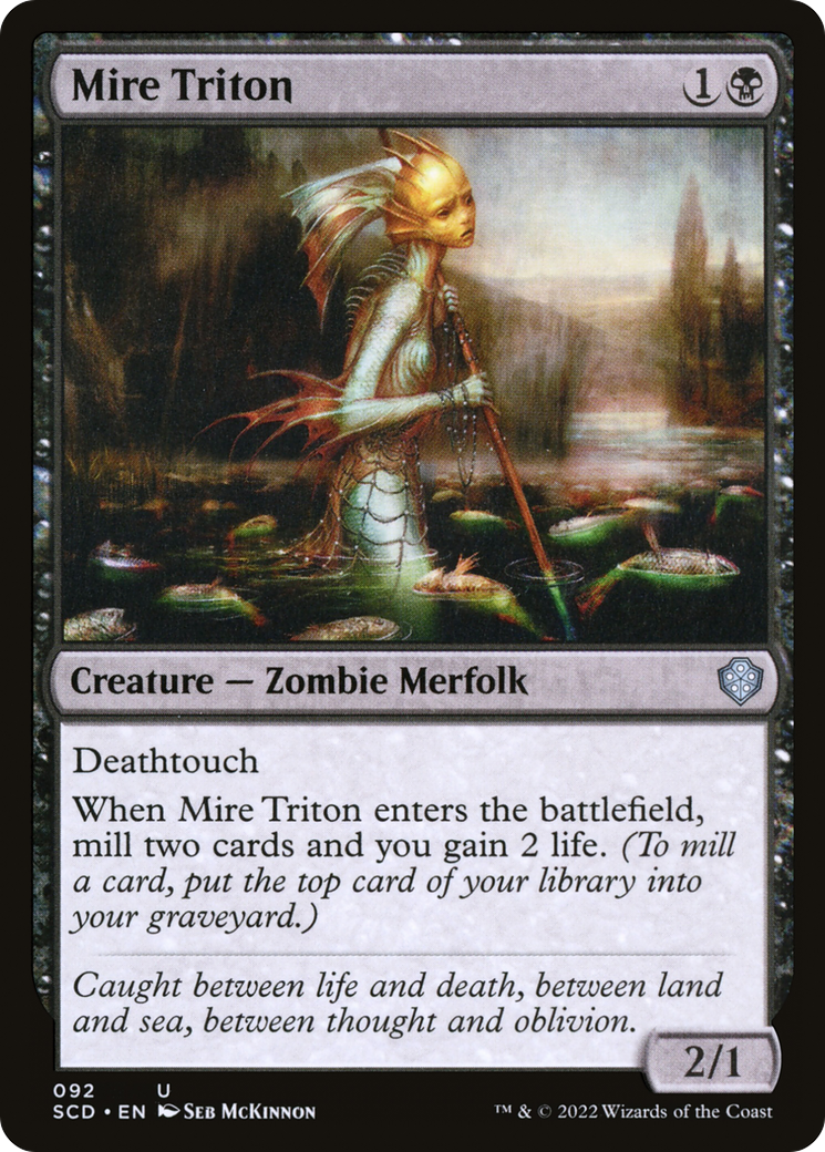 Mire Triton [Starter Commander Decks] | Anubis Games and Hobby