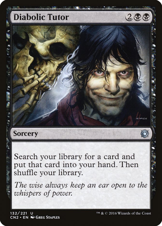 Diabolic Tutor [Conspiracy: Take the Crown] | Anubis Games and Hobby