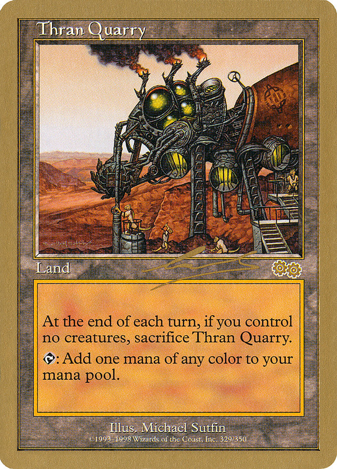 Thran Quarry (Nicolas Labarre) [World Championship Decks 2000] | Anubis Games and Hobby