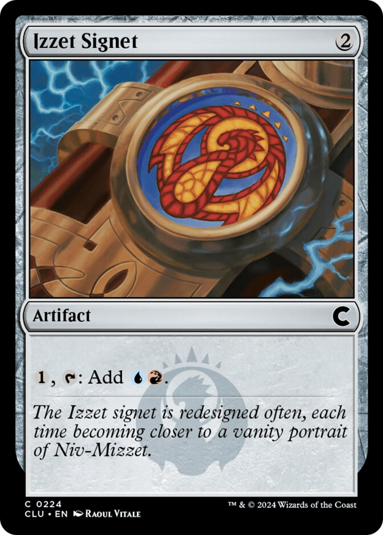 Izzet Signet [Ravnica: Clue Edition] | Anubis Games and Hobby