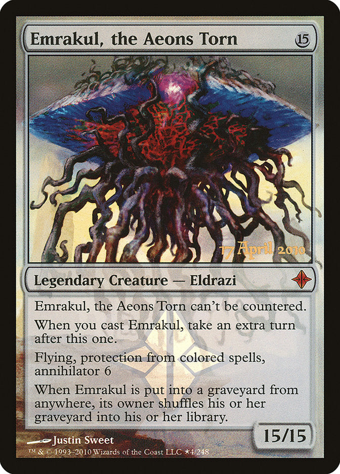 Emrakul, the Aeons Torn [Rise of the Eldrazi Prerelease Promos] | Anubis Games and Hobby