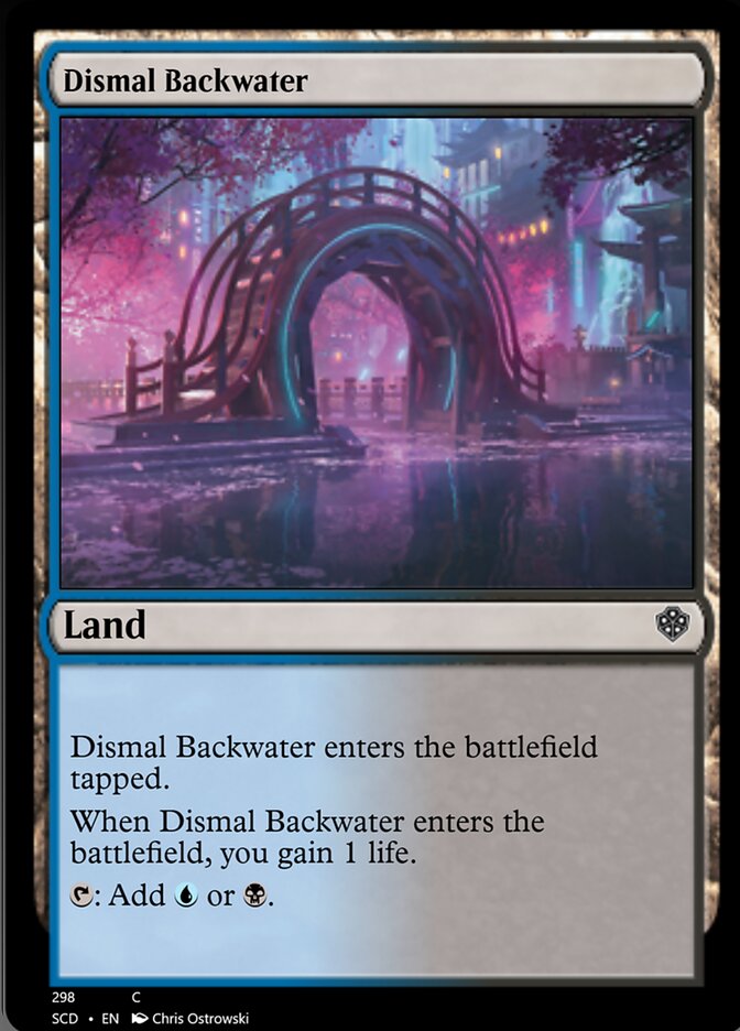 Dismal Backwater [Starter Commander Decks] | Anubis Games and Hobby