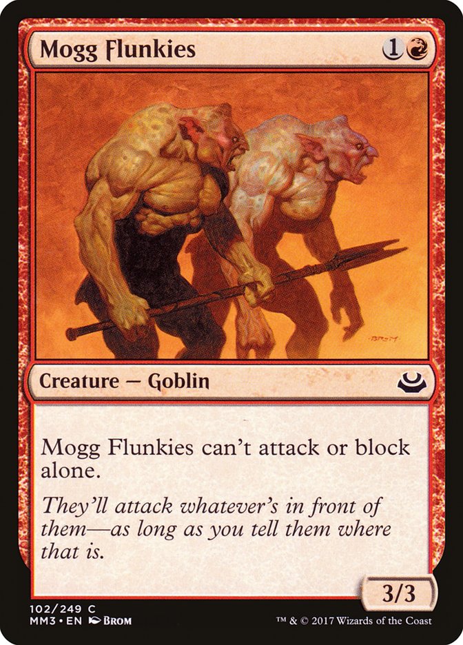 Mogg Flunkies [Modern Masters 2017] | Anubis Games and Hobby