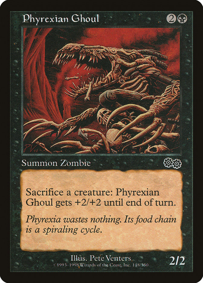 Phyrexian Ghoul [Urza's Saga] | Anubis Games and Hobby