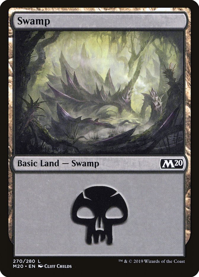 Swamp (270) [Core Set 2020] | Anubis Games and Hobby