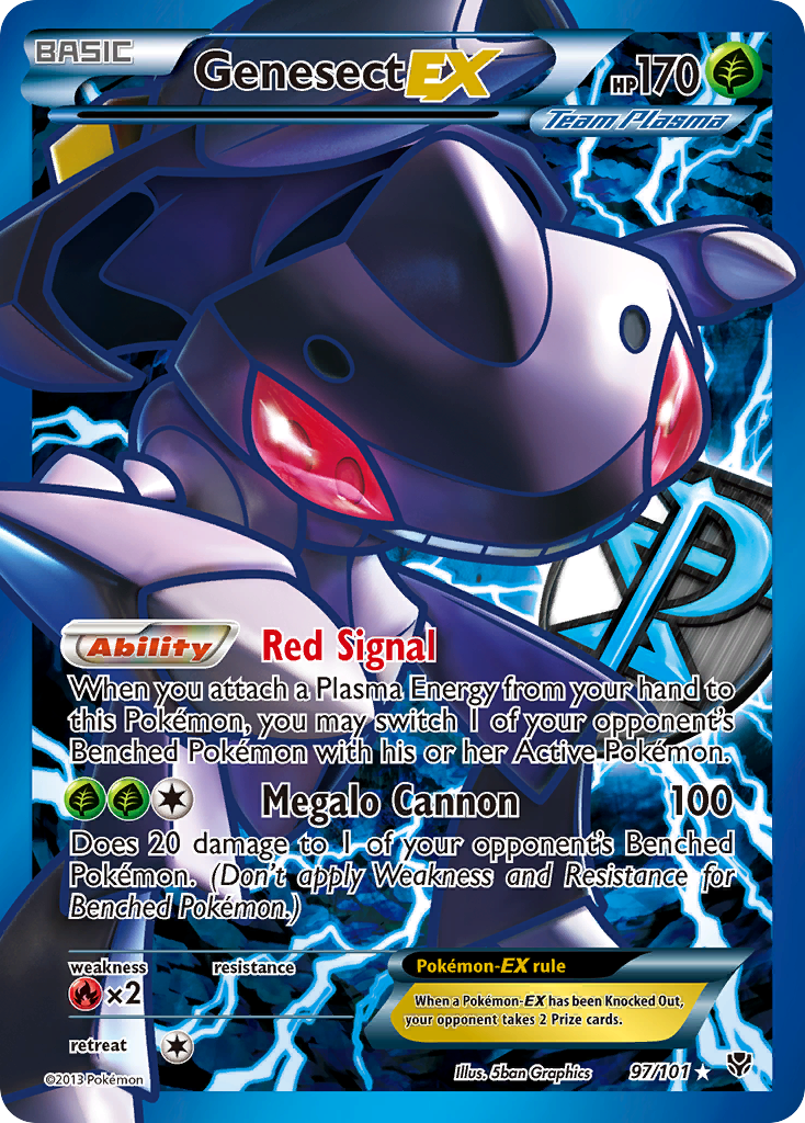 Genesect EX (97/101) [Black & White: Plasma Blast] | Anubis Games and Hobby