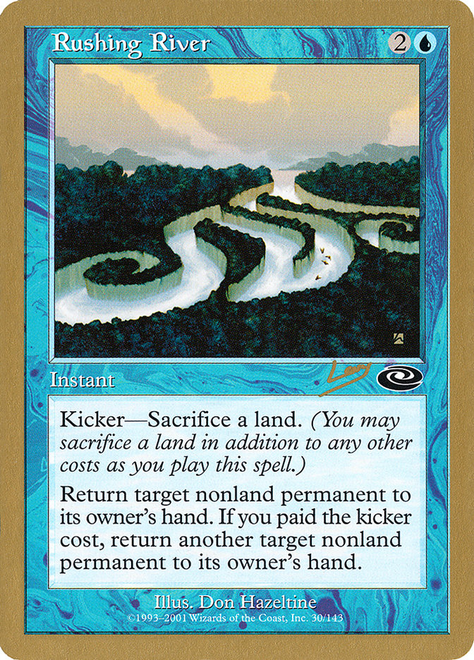 Rushing River (Raphael Levy) [World Championship Decks 2002] | Anubis Games and Hobby