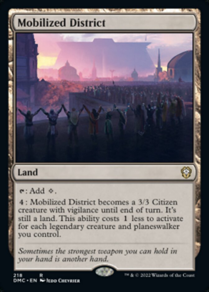 Mobilized District [Dominaria United Commander] | Anubis Games and Hobby