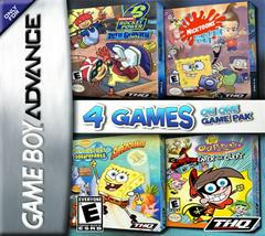 Nickelodeon 4 Games on One Game Pack [USA-1] - GameBoy Advance | Anubis Games and Hobby