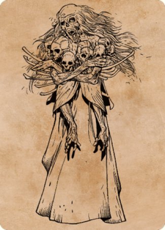 Myrkul, Lord of Bones Art Card (73) [Commander Legends: Battle for Baldur's Gate Art Series] | Anubis Games and Hobby