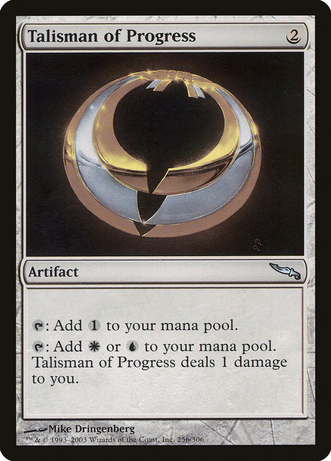 Talisman of Progress [Mirrodin] | Anubis Games and Hobby