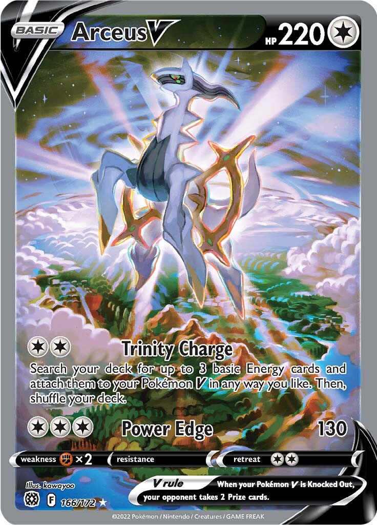 Arceus V (166/172) [Sword & Shield: Brilliant Stars] | Anubis Games and Hobby