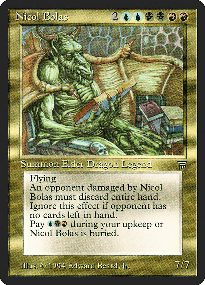 Nicol Bolas [Legends] | Anubis Games and Hobby