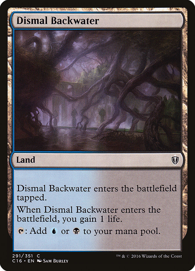 Dismal Backwater [Commander 2016] | Anubis Games and Hobby