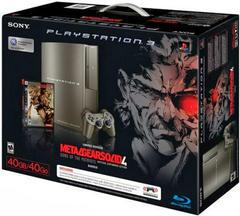 Metal Gear Solid 4 Gray Kojima Bundle - Playstation 3 | Anubis Games and Hobby