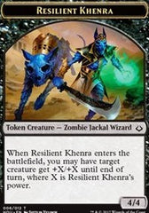 Resilient Khenra // Cat Double-Sided Token [Hour of Devastation Tokens] | Anubis Games and Hobby