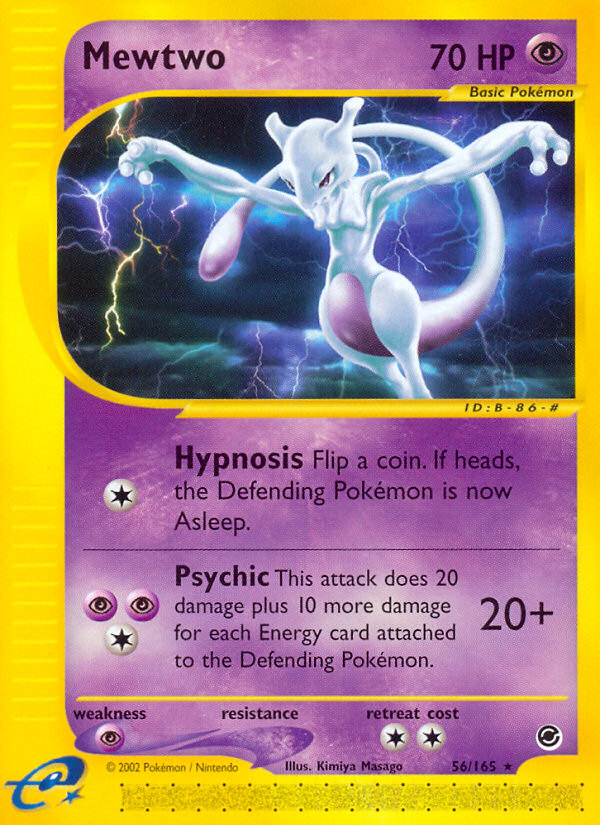 Mewtwo (56/165) [Expedition: Base Set] | Anubis Games and Hobby