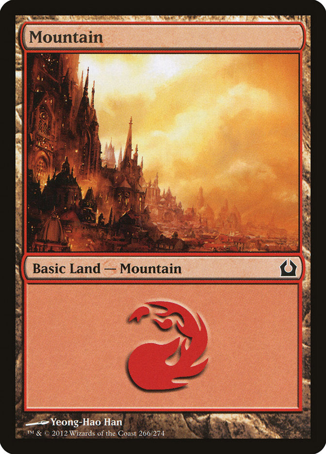 Mountain (266) [Return to Ravnica] | Anubis Games and Hobby