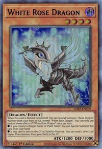 White Rose Dragon (Blue) [LDS2-EN109] Ultra Rare | Anubis Games and Hobby