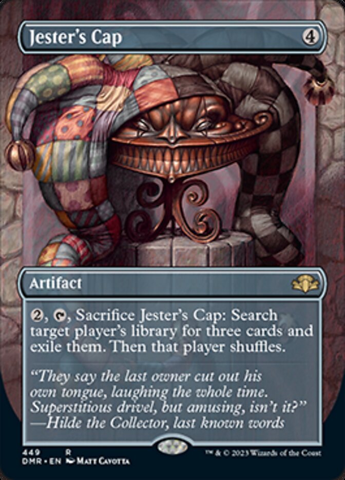 Jester's Cap (Borderless Alternate Art) [Dominaria Remastered] | Anubis Games and Hobby