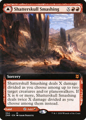 Shatterskull Smashing // Shatterskull, the Hammer Pass (Extended Art) [Zendikar Rising] | Anubis Games and Hobby