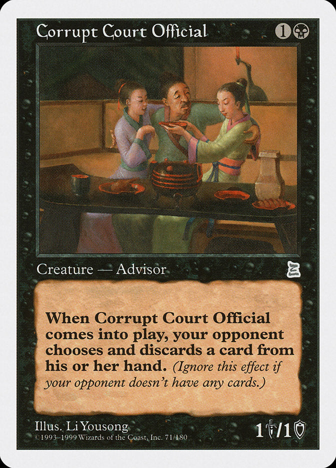 Corrupt Court Official [Portal Three Kingdoms] | Anubis Games and Hobby