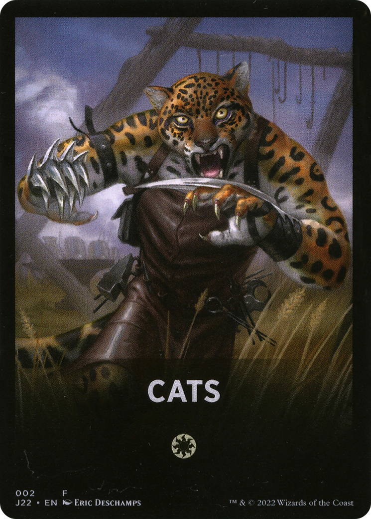 Cats Theme Card [Jumpstart 2022 Front Cards] | Anubis Games and Hobby