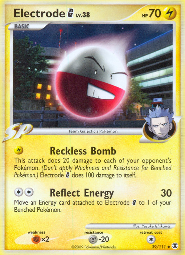 Electrode G (39/111) [Platinum: Rising Rivals] | Anubis Games and Hobby