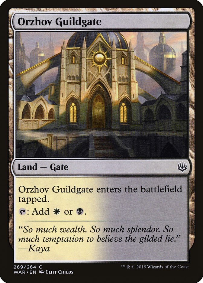 Orzhov Guildgate [War of the Spark] | Anubis Games and Hobby