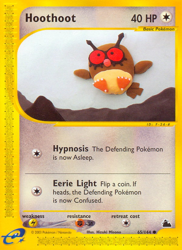 Hoothoot (65/144) [Skyridge] | Anubis Games and Hobby