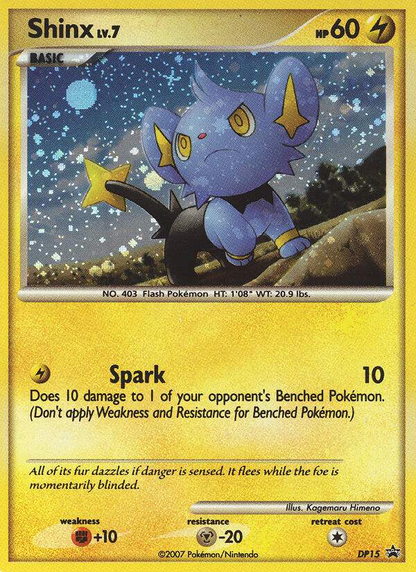 Shinx (DP15) [Diamond & Pearl: Black Star Promos] | Anubis Games and Hobby
