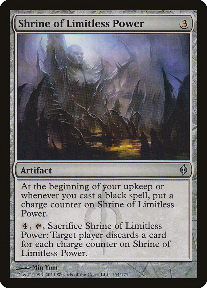 Shrine of Limitless Power [New Phyrexia] | Anubis Games and Hobby