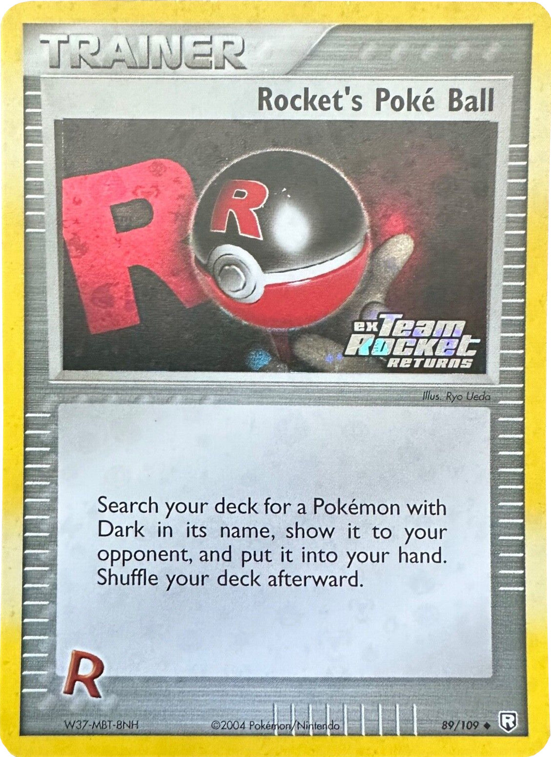 Rocket's Poke Ball (89/109) (Stamped) [EX: Team Rocket Returns] | Anubis Games and Hobby