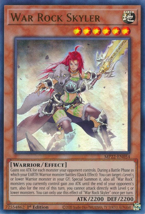 War Rock Skyler [MP22-EN054] Ultra Rare | Anubis Games and Hobby