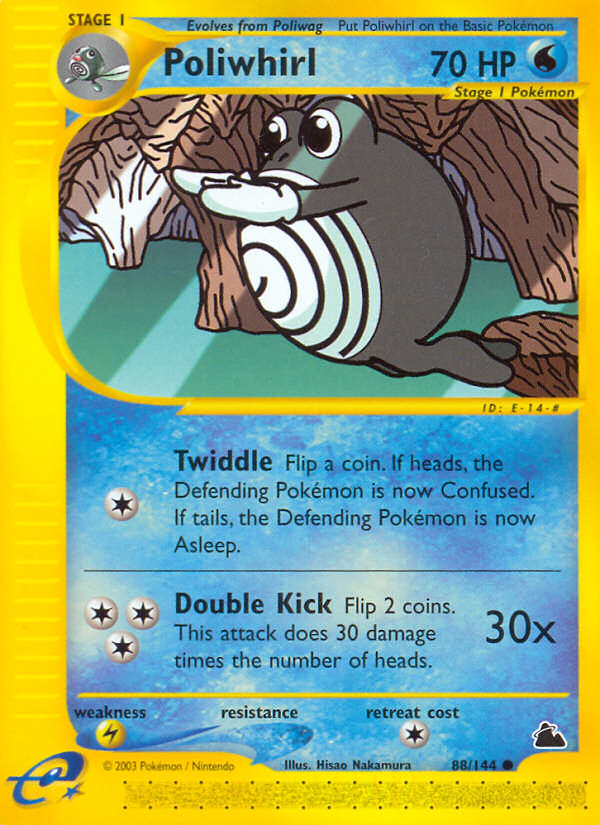 Poliwhirl (88/144) [Skyridge] | Anubis Games and Hobby