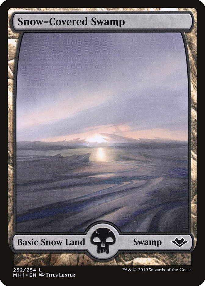 Snow-Covered Swamp [Modern Horizons] | Anubis Games and Hobby