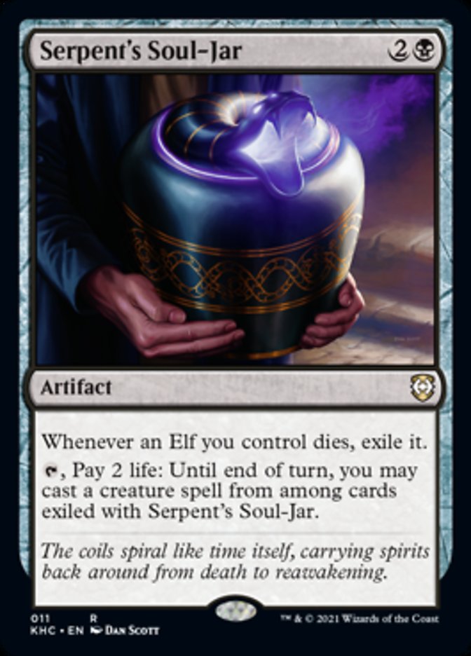 Serpent's Soul-Jar [Kaldheim Commander] | Anubis Games and Hobby