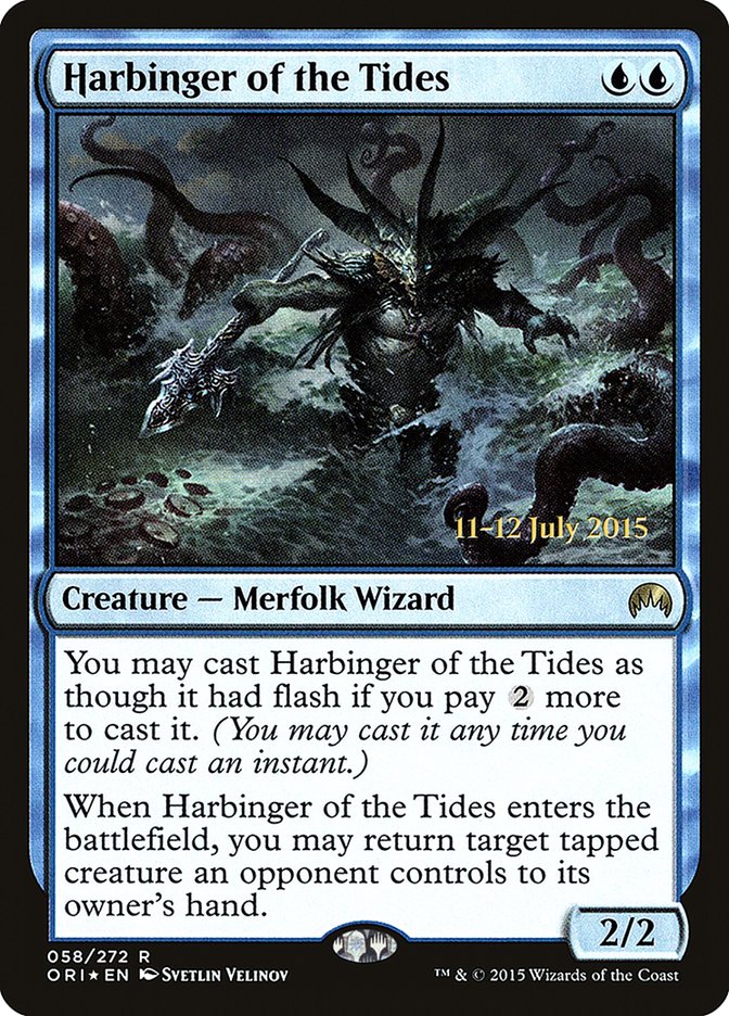 Harbinger of the Tides [Magic Origins Prerelease Promos] | Anubis Games and Hobby