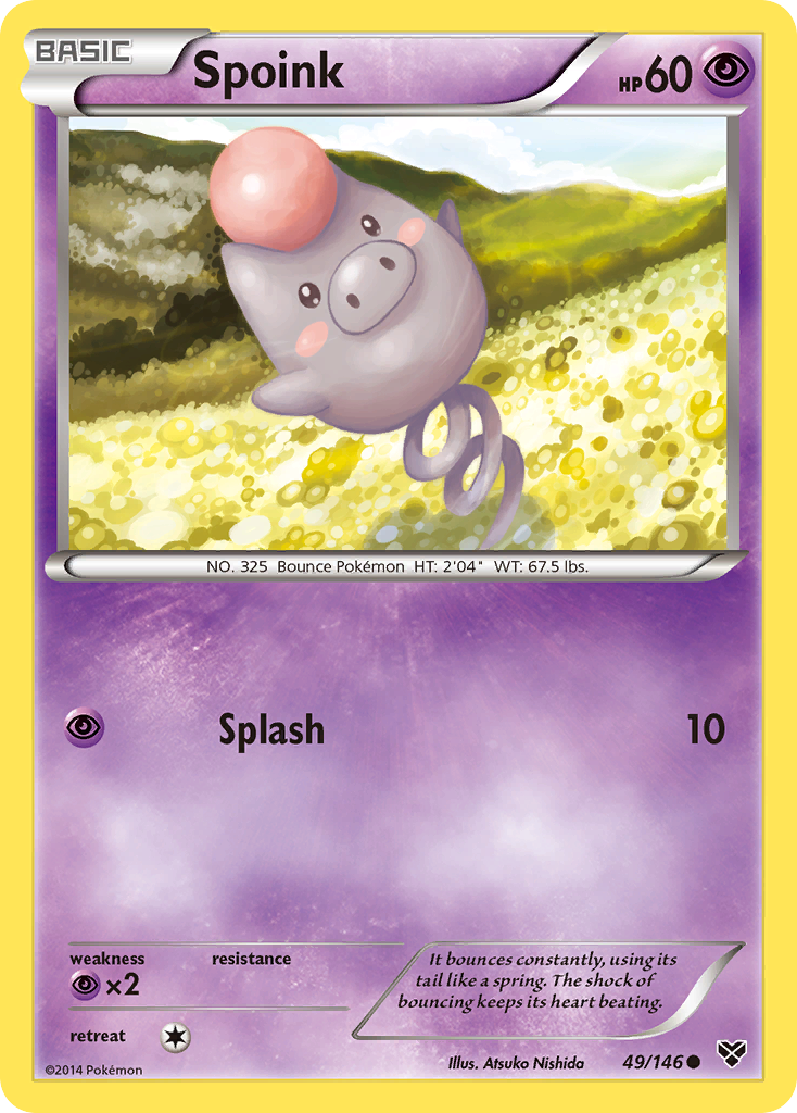 Spoink (49/146) [XY: Base Set] | Anubis Games and Hobby