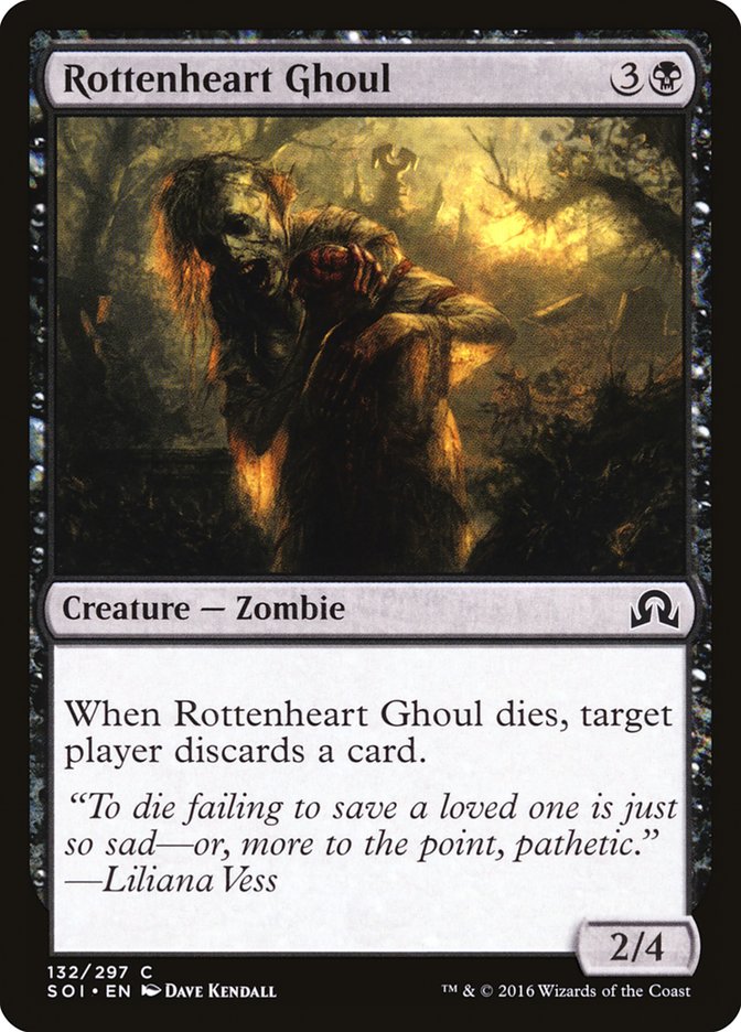 Rottenheart Ghoul [Shadows over Innistrad] | Anubis Games and Hobby