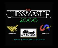 Chess Master 2000 - PAL MSX | Anubis Games and Hobby