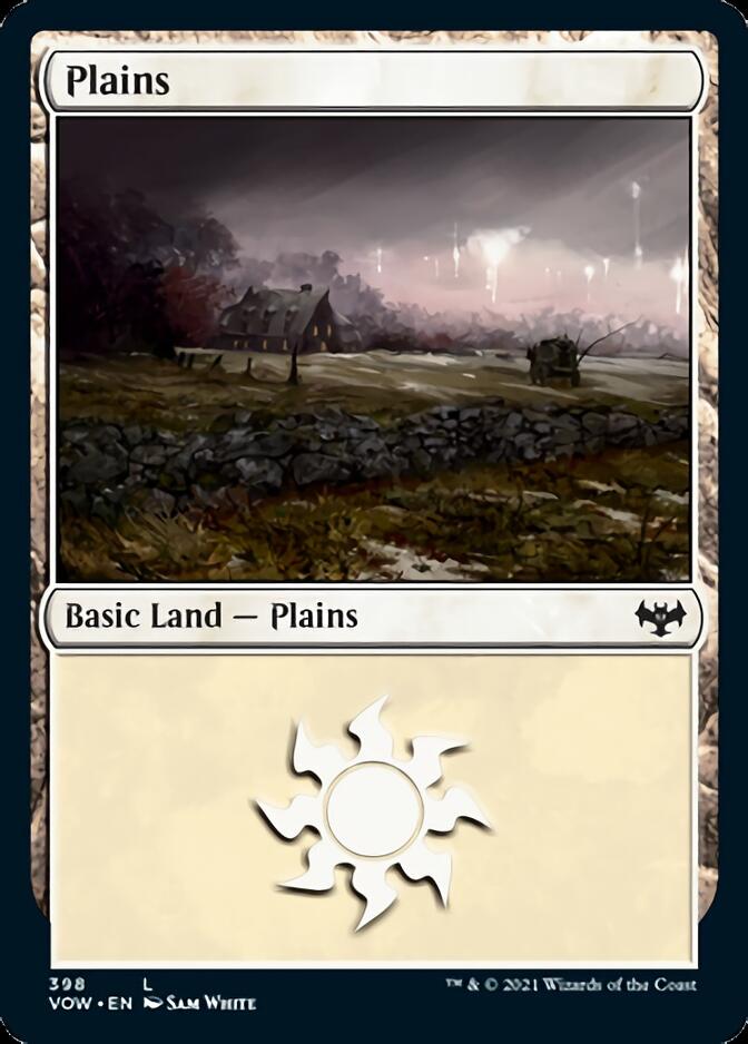 Plains (398) [Innistrad: Crimson Vow] | Anubis Games and Hobby