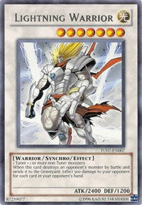 Lightning Warrior [Turbo Pack: Booster Seven] [TU07-EN007] | Anubis Games and Hobby