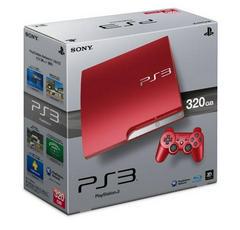 Playstation 3 Scarlet Red 320GB System - PAL Playstation 3 | Anubis Games and Hobby