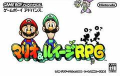 Mario & Luigi RPG - JP GameBoy Advance | Anubis Games and Hobby