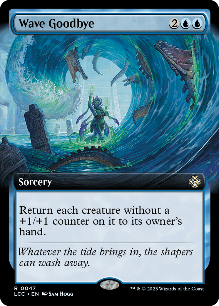 Wave Goodbye (Extended Art) [The Lost Caverns of Ixalan Commander] | Anubis Games and Hobby