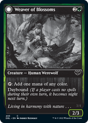 Weaver of Blossoms // Blossom-Clad Werewolf [Innistrad: Double Feature] | Anubis Games and Hobby